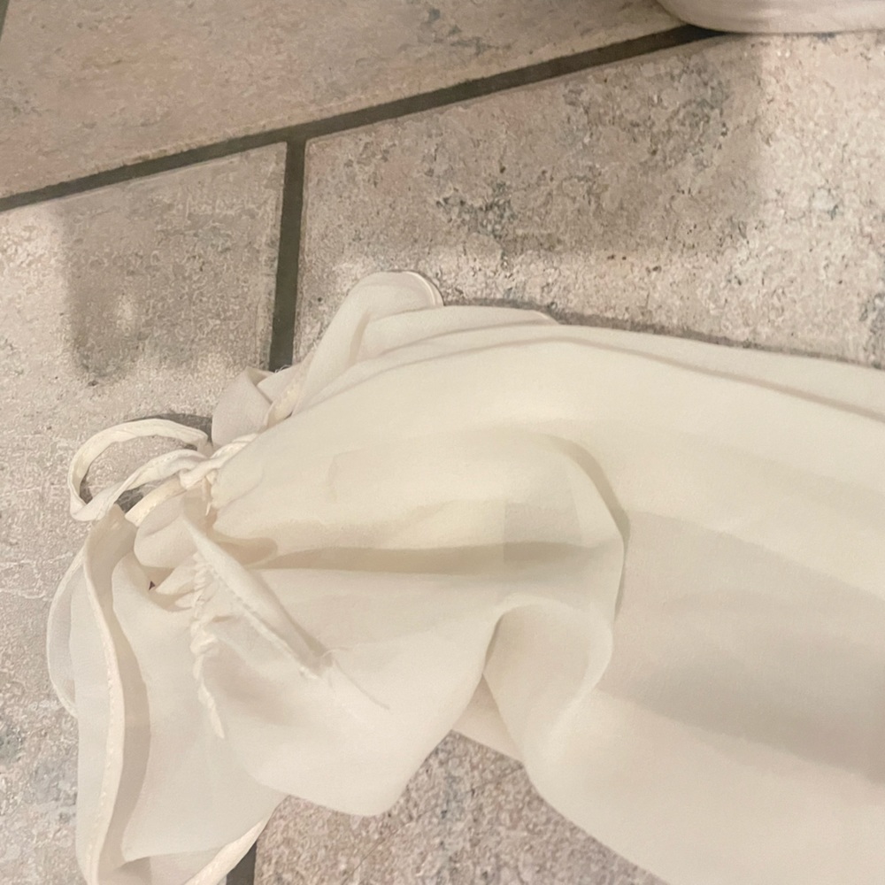 Top Shop-cream color Blouse, scoop neck - Picture 5 of 5